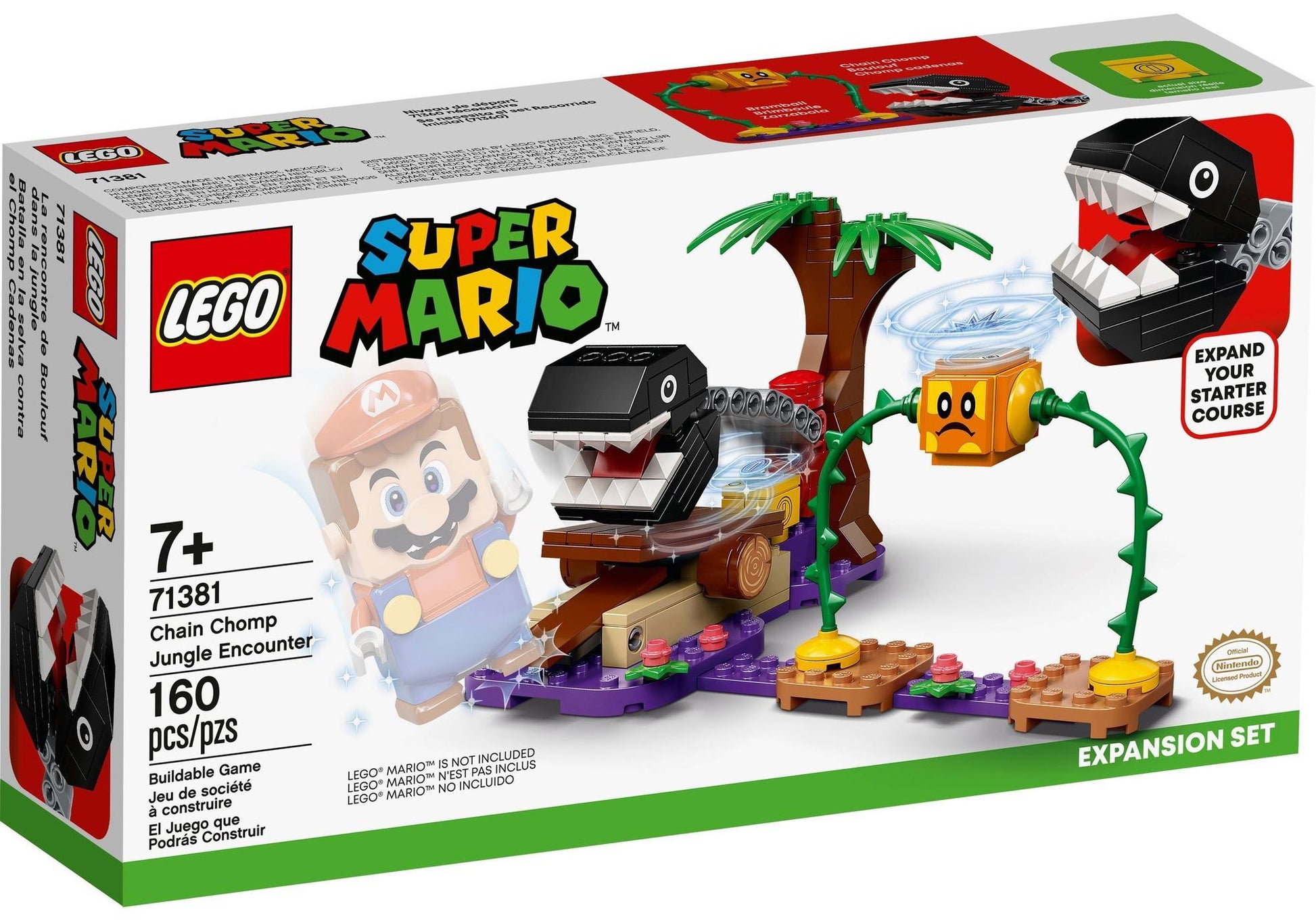 Lego 71381 Super Mario: Begegnung mit dem Kettenhund - Erweiterungsset - plegobil
