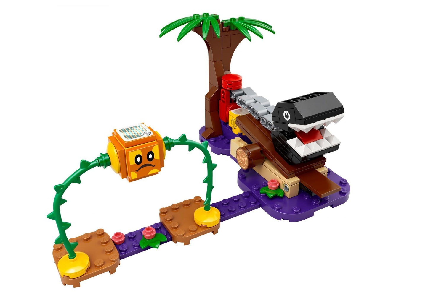 Lego 71381 Super Mario: Begegnung mit dem Kettenhund - Erweiterungsset - plegobil