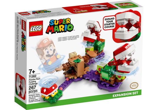 Lego 71382 Super Mario: Piranha-Pflanzen-Herausforderung - Erweiterungsset - plegobil