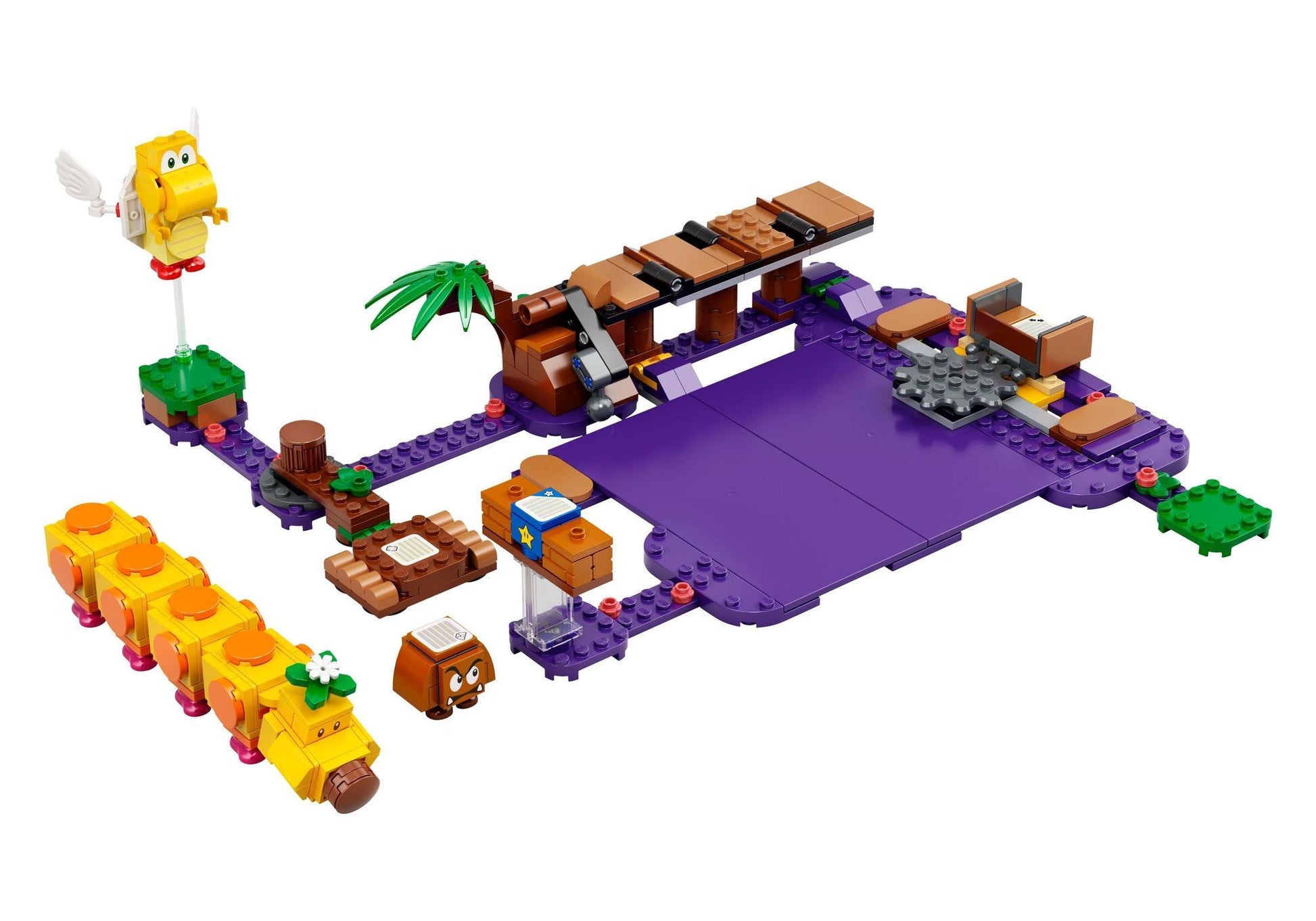 Lego 71383 Super Mario: Wigglers Giftsumpf - Erweiterungsset - plegobil