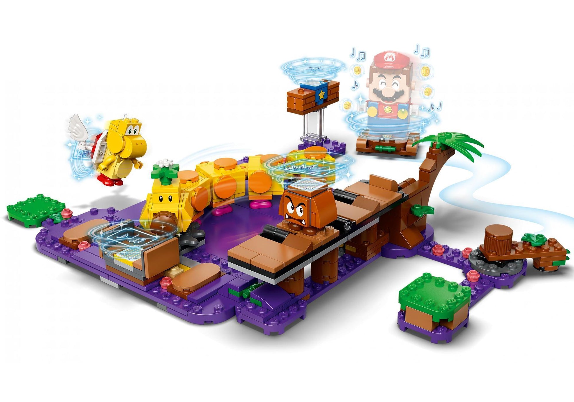 Lego 71383 Super Mario: Wigglers Giftsumpf - Erweiterungsset - plegobil