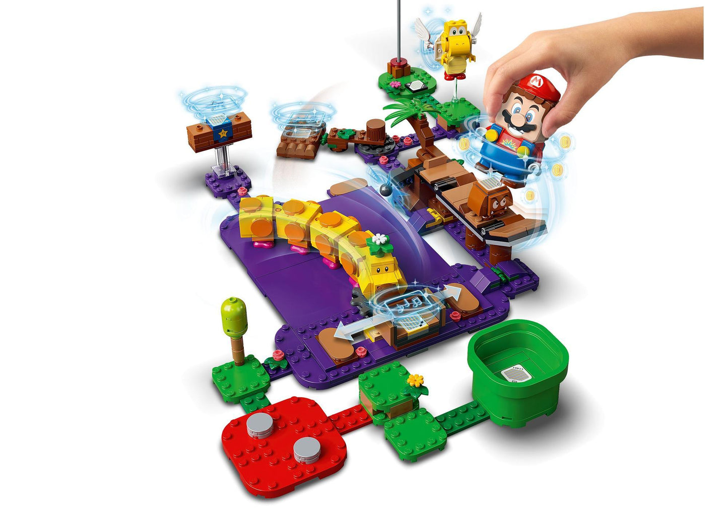Lego 71383 Super Mario: Wigglers Giftsumpf - Erweiterungsset - plegobil