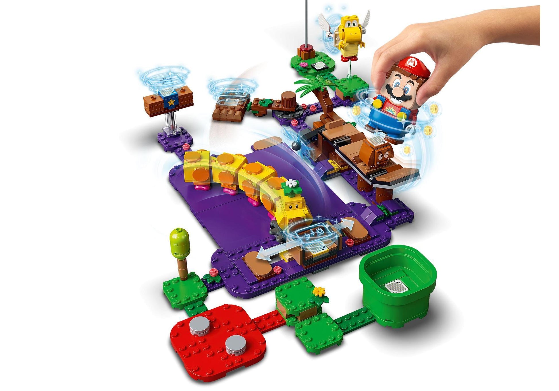 Lego 71383 Super Mario: Wigglers Giftsumpf - Erweiterungsset - plegobil