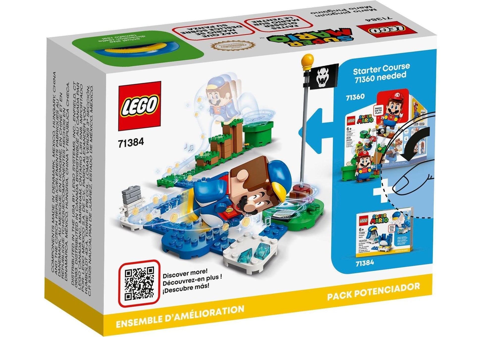 Lego 71384 Super Mario: Pinguin-Mario Anzug - plegobil
