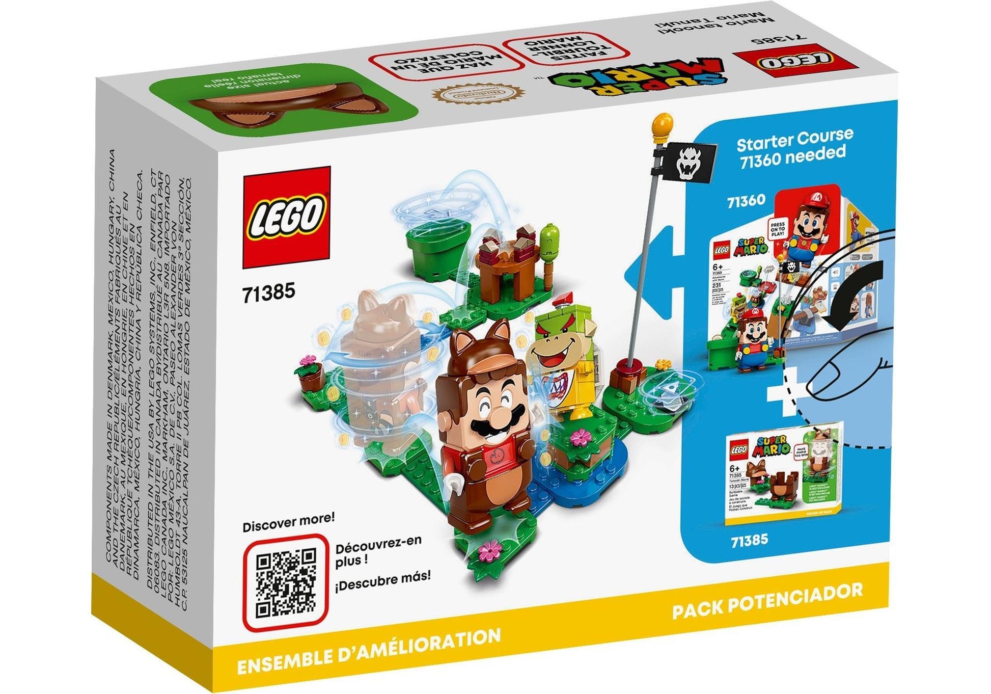 Lego 71385 Super Mario: Tanuki-Mario Anzug - plegobil