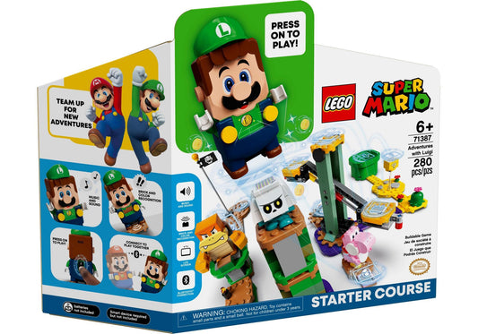 Lego 71387 Super Mario: Abenteuer mit Luigi - Starterset - plegobil