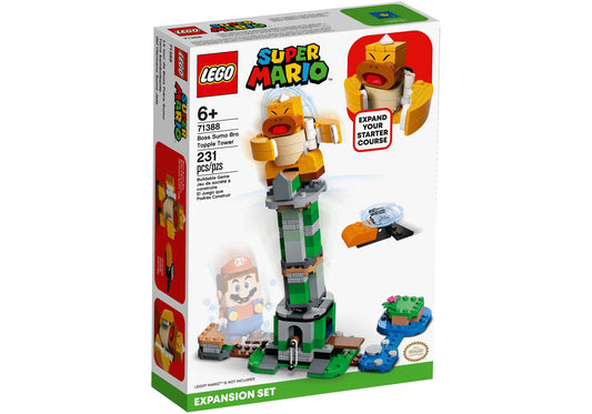 Lego 71388 Super Mario: Kippturm mit Sumo-Bruder-Boss - Erweiterungsset - plegobil