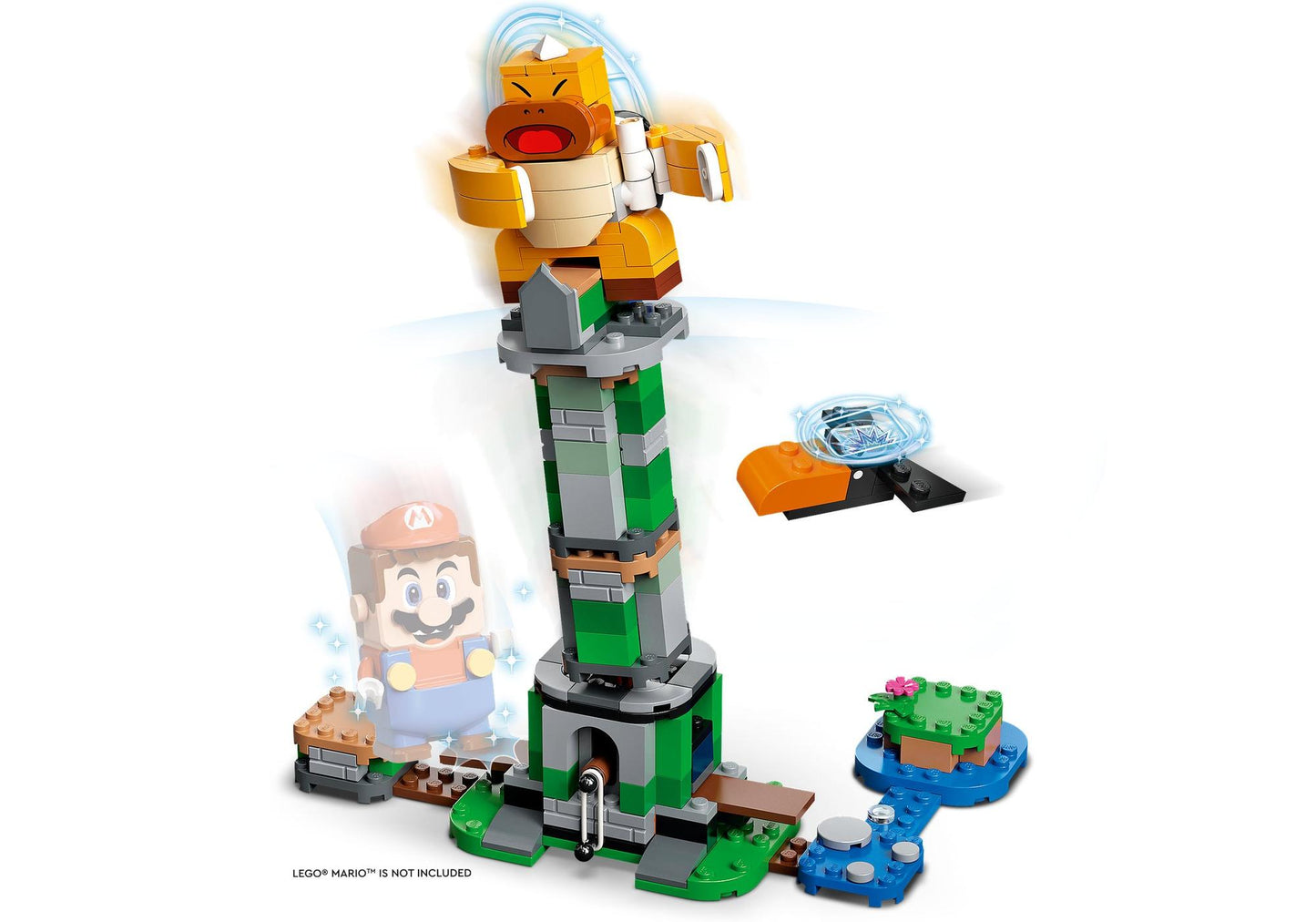 Lego 71388 Super Mario: Kippturm mit Sumo-Bruder-Boss - Erweiterungsset - plegobil