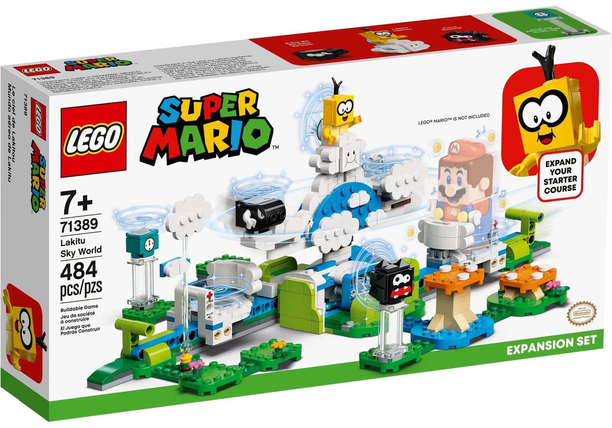 Lego 71389 Super Mario: Lakitus Wolkenwelt - Erweiterungsset - plegobil