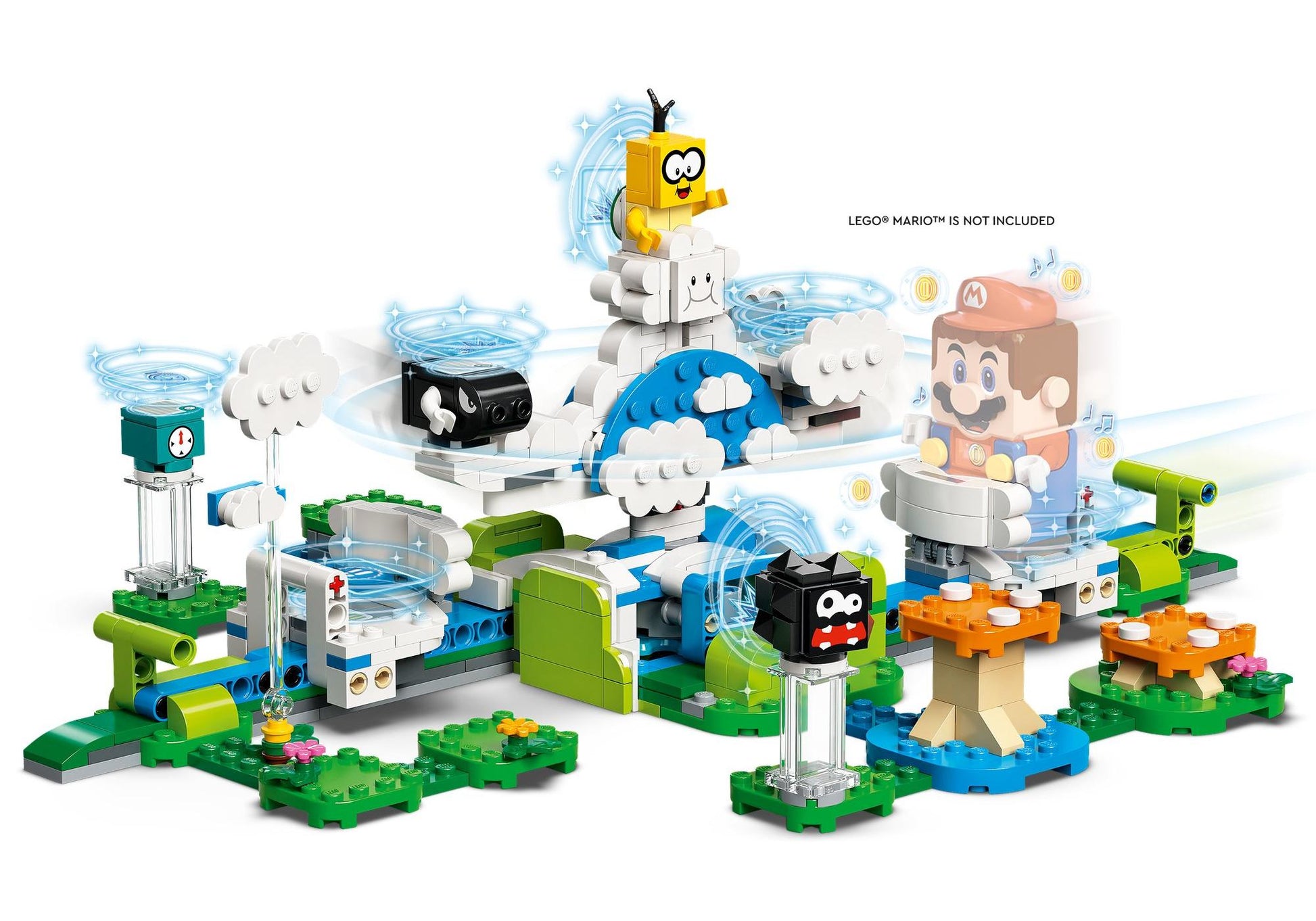 Lego 71389 Super Mario: Lakitus Wolkenwelt - Erweiterungsset - plegobil