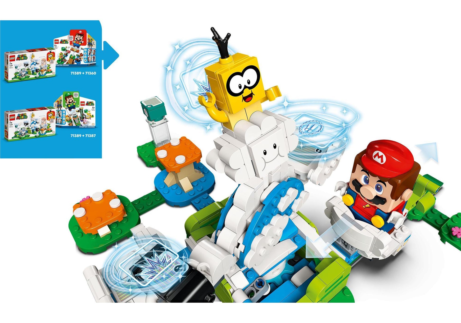 Lego 71389 Super Mario: Lakitus Wolkenwelt - Erweiterungsset - plegobil