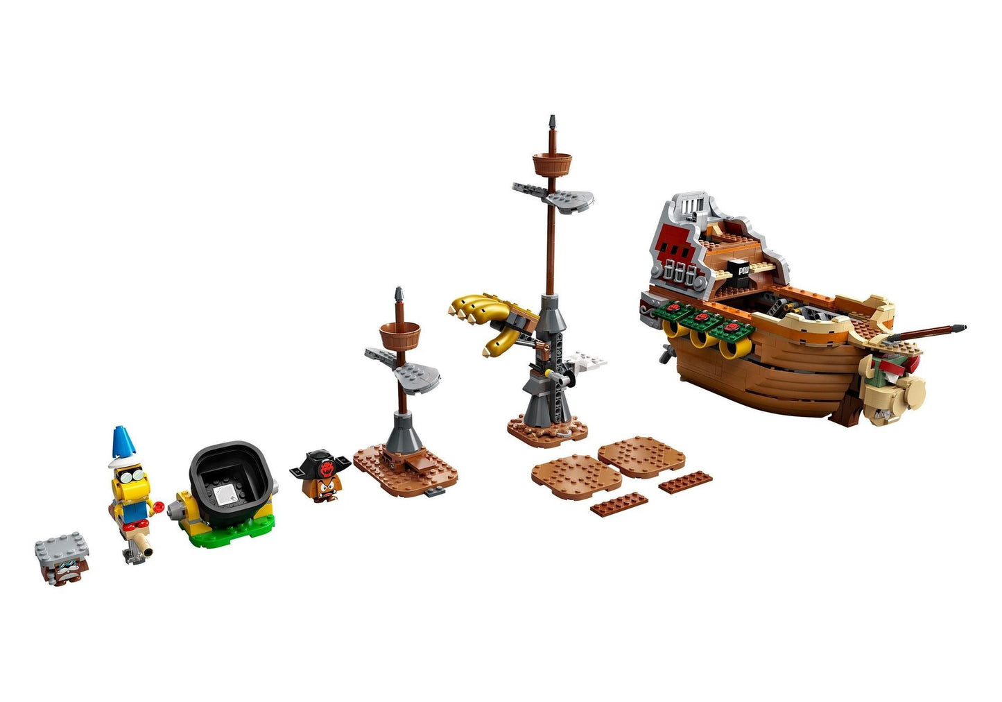 Lego 71391 Super Mario: Bowsers Luftschiff - Erweiterungsset - plegobil