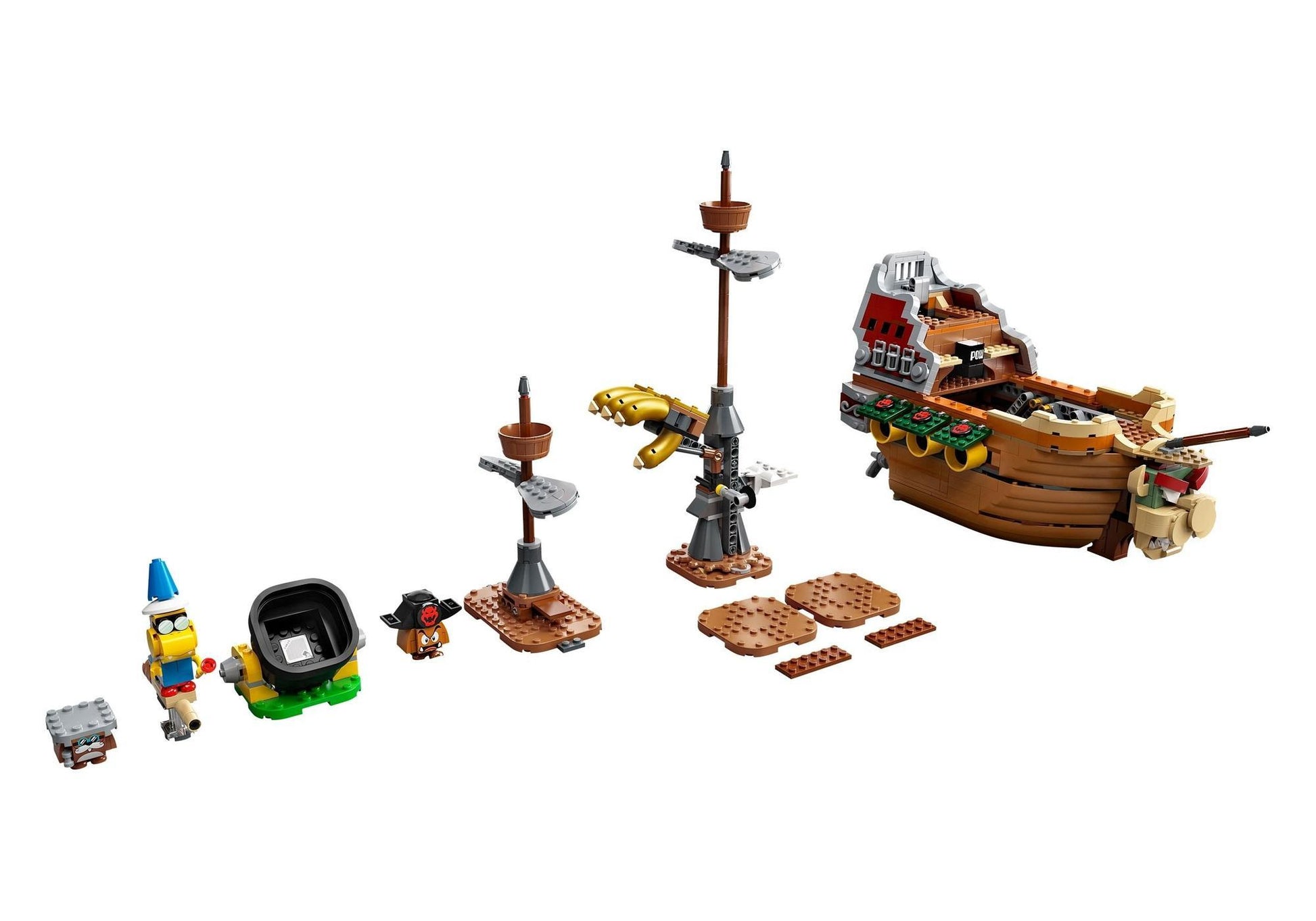 Lego 71391 Super Mario: Bowsers Luftschiff - Erweiterungsset - plegobil