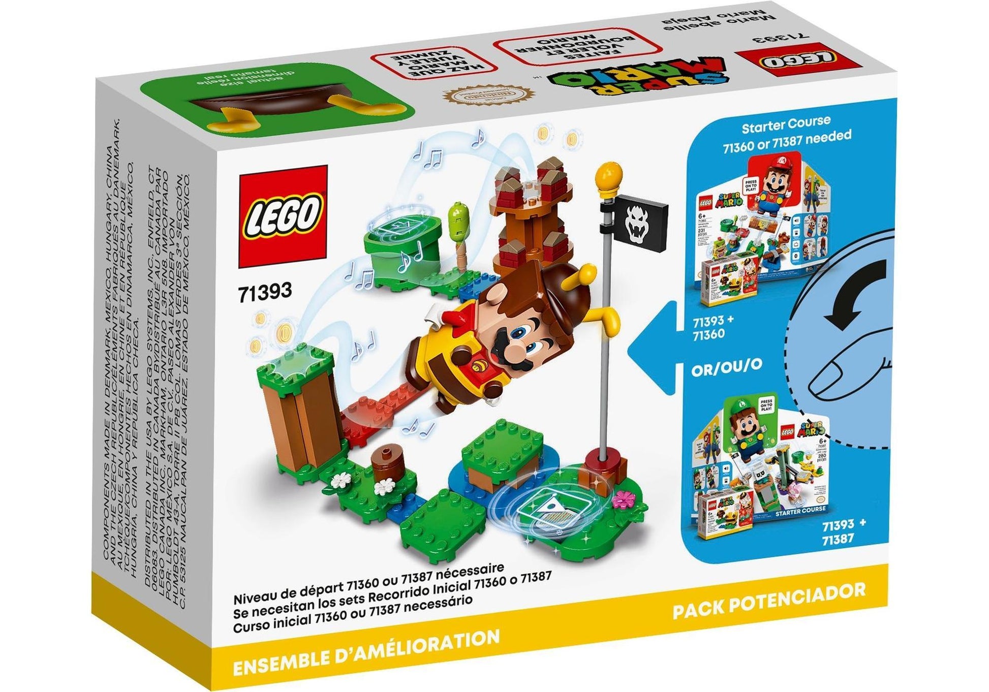 Lego 71393 Super Mario: Bienen-Mario Anzug - plegobil