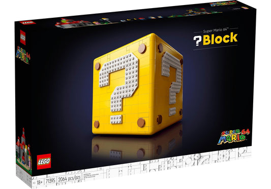 Lego 71395 Super Mario: Fragezeichen-Block aus Super Mario 64 - plegobil