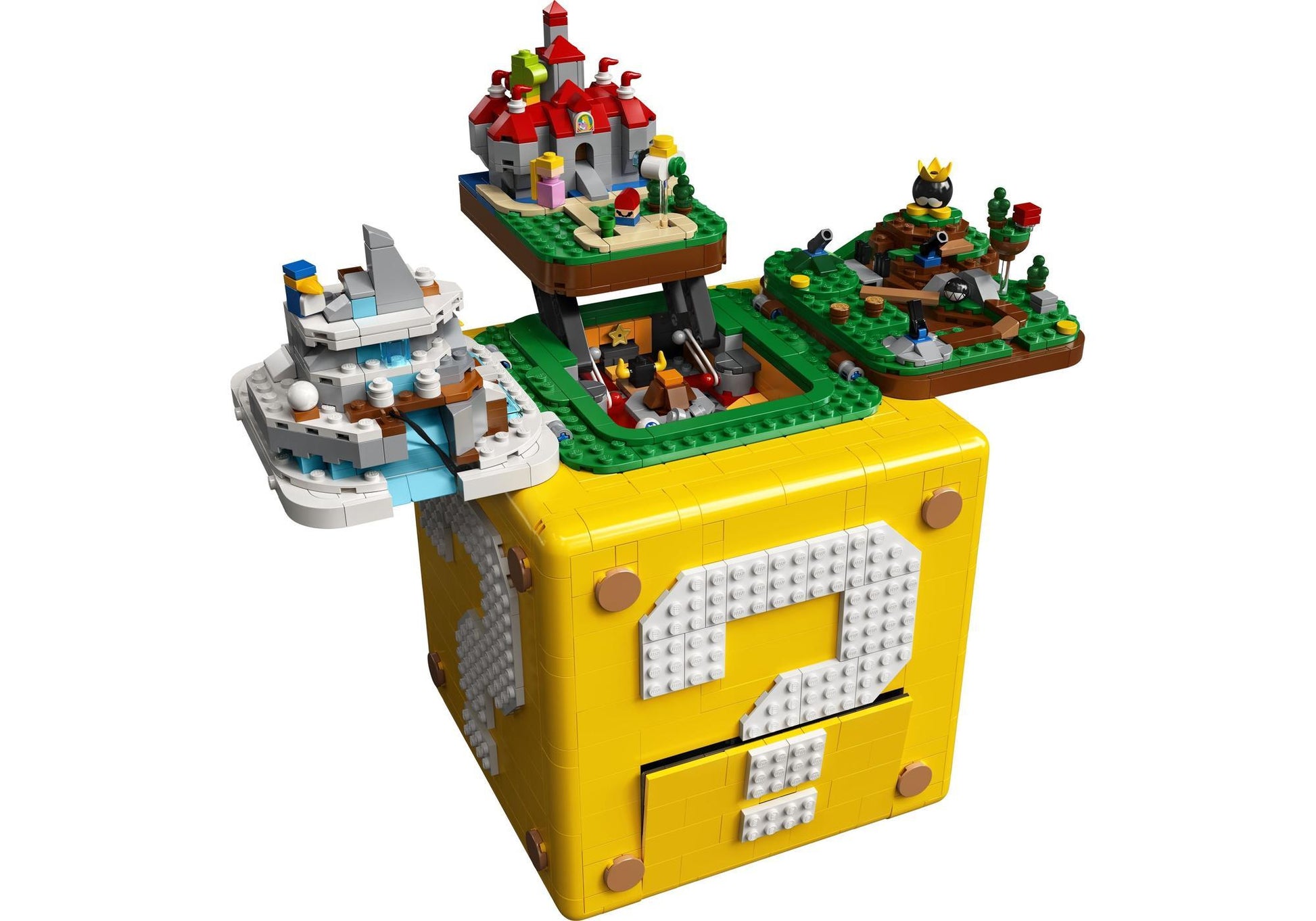 Lego 71395 Super Mario: Fragezeichen-Block aus Super Mario 64 - plegobil