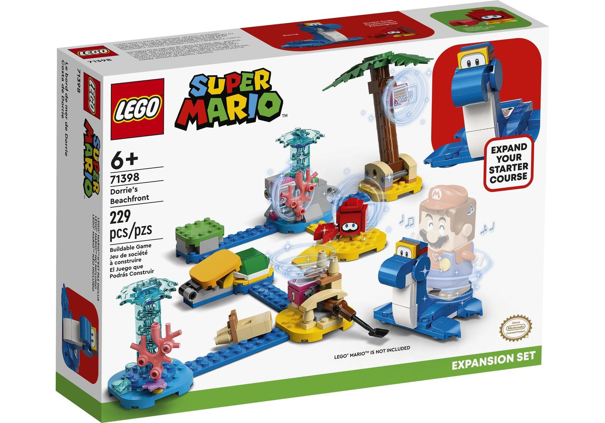 Lego 71398 Super Mario: Dorries Strandgrundstück - Erweiterungsset - plegobil