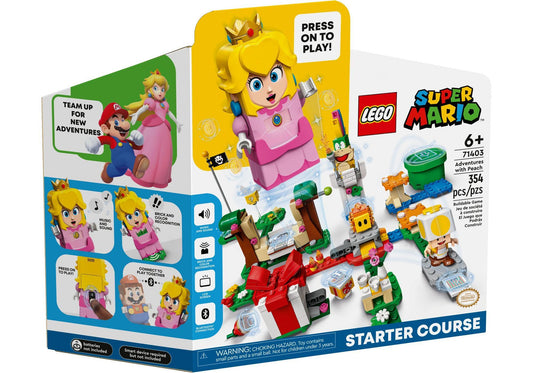 Lego 71403 Super Mario: Abenteuer mit Peach - Starterset - plegobil