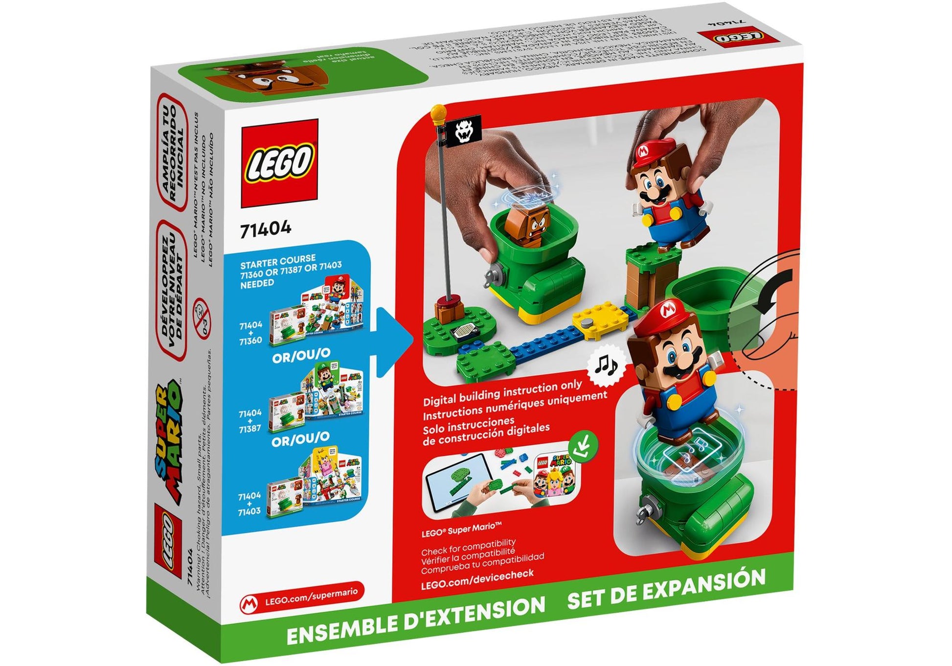 Lego 71404 Super Mario: Gumbas Schuh - Erweiterungsset - plegobil
