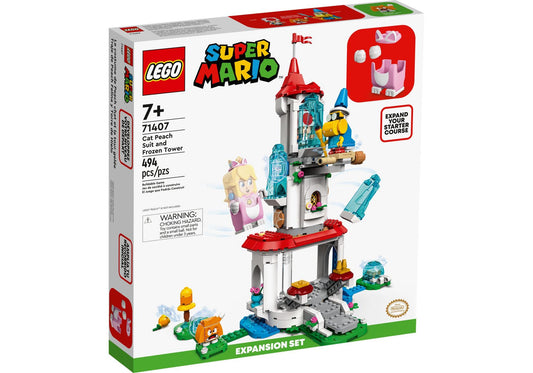 Lego 71407 Super Mario: Katzen-Peach-Anzug und Eisturm - Erweiterungsset - plegobil