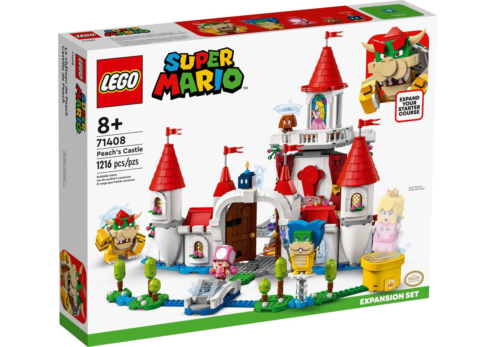 Lego 71408 Super Mario: Pilz-Palast - Erweiterungsset - plegobil