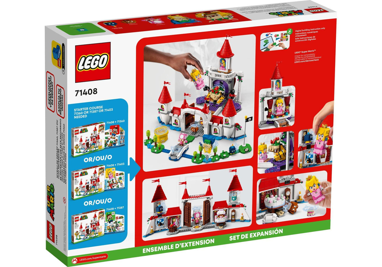Lego 71408 Super Mario: Pilz-Palast - Erweiterungsset - plegobil