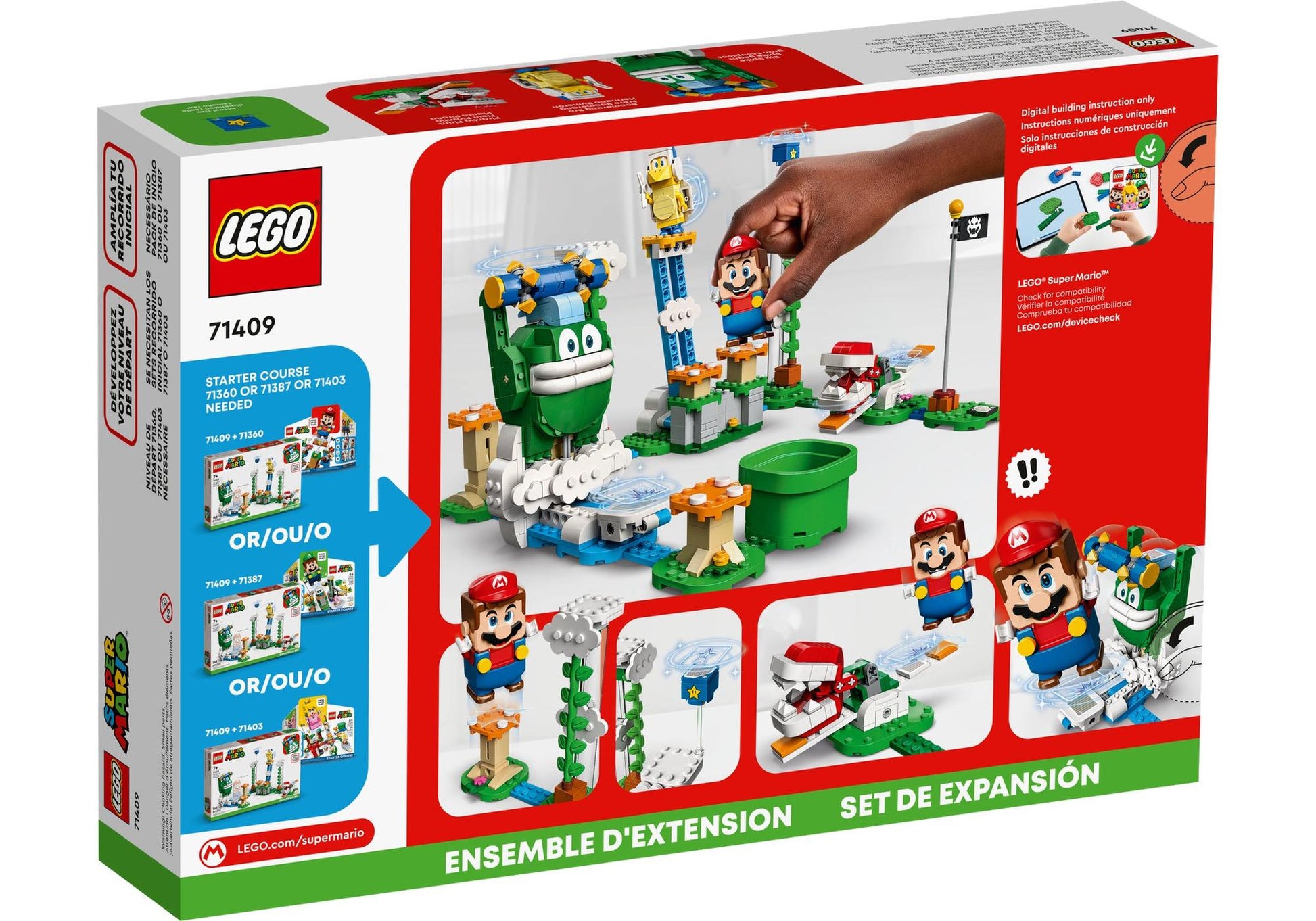 Lego 71409 Super Mario: Maxi-Spikes Wolken-Challenge - Erweiterungsset - plegobil