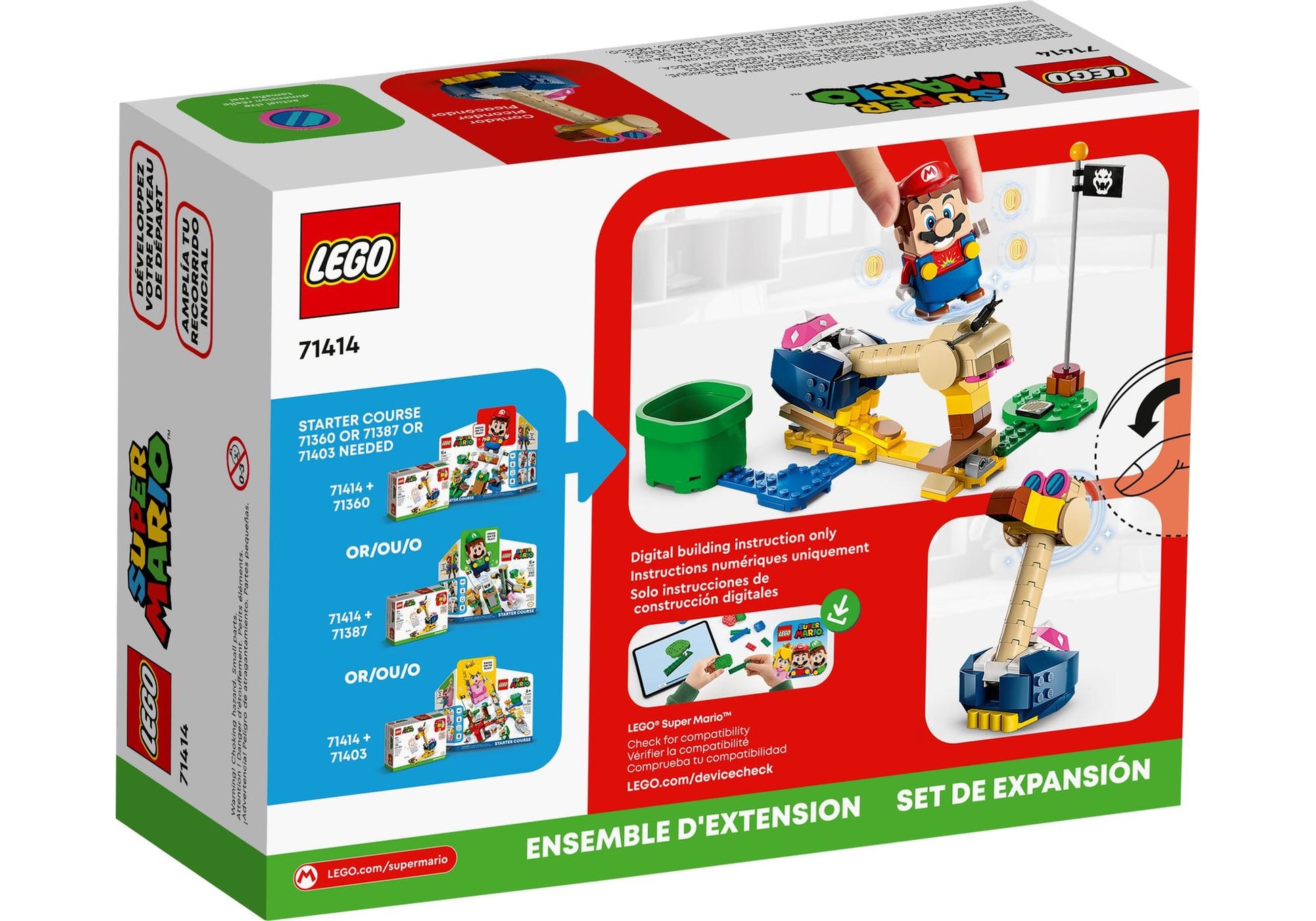 Lego 71414 Super Mario: Pickondors Picker - Erweiterungsset - plegobil