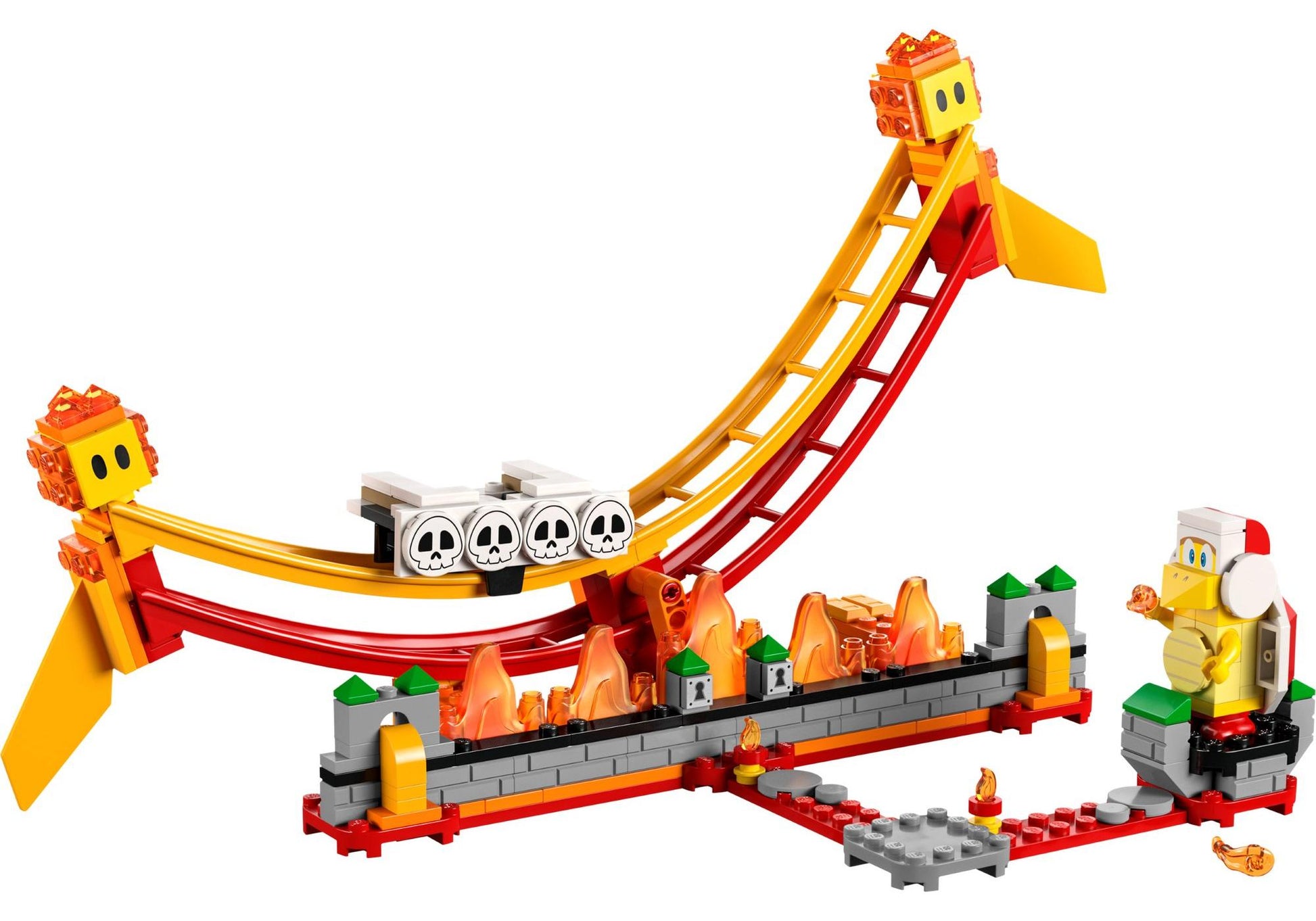Lego 71416 Super Mario: Lavawelle-Fahrgeschäft - Erweiterungsset - plegobil