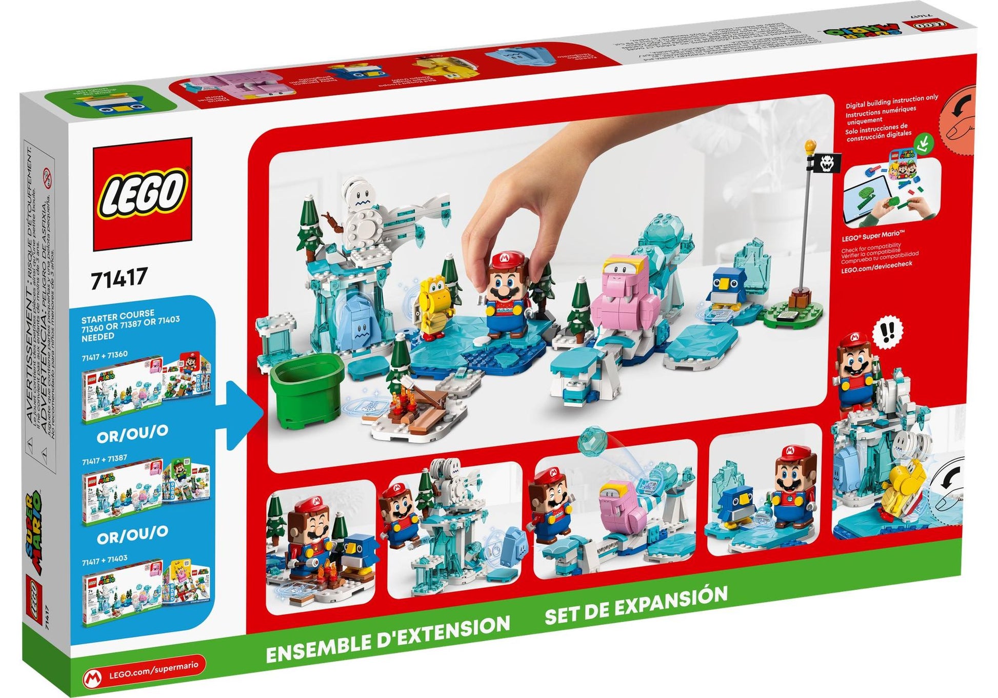 Lego 71417 Super Mario: Kahlross-Abenteuer - Erweiterungsset - plegobil