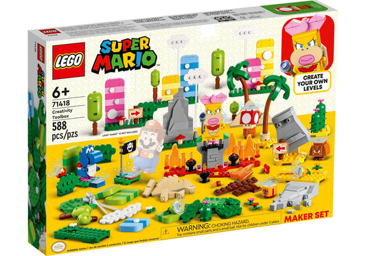 Lego 71418 Super Mario: Kreativbox - Leveldesigner-Set - plegobil