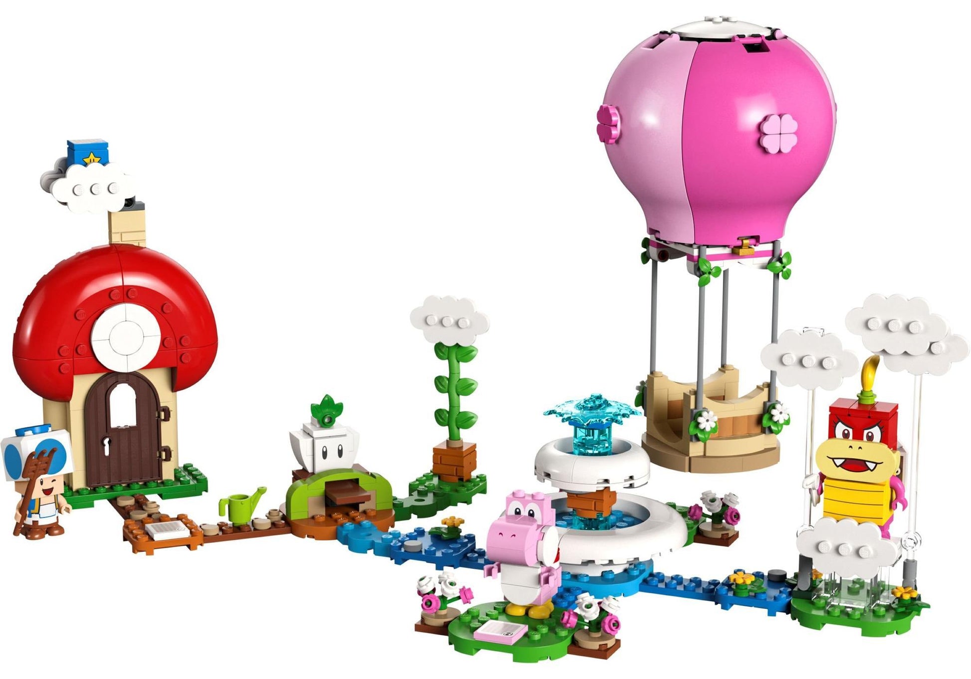 Lego 71419 Super Mario: Peach auf Ballonfahrt - Erweiterungsset - plegobil
