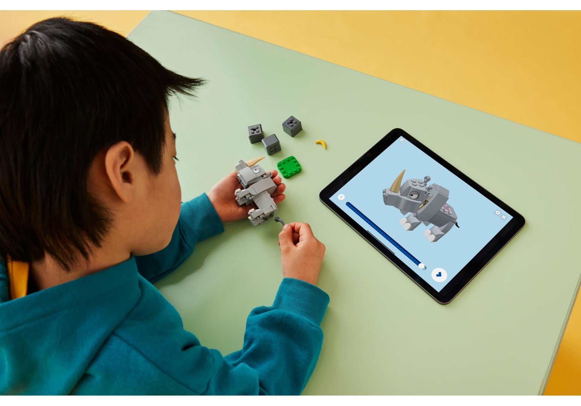 Lego 71420 Super Mario: Rambi das Rhino - Erweiterungsset - plegobil