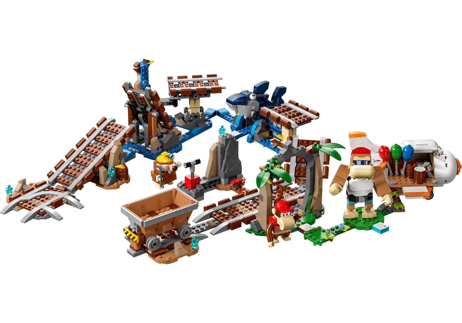 Lego 71425 Super Mario: Diddy Kongs Lorenritt - Erweiterungsset - plegobil