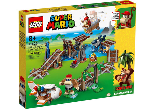Lego 71425 Super Mario: Diddy Kongs Lorenritt - Erweiterungsset - plegobil