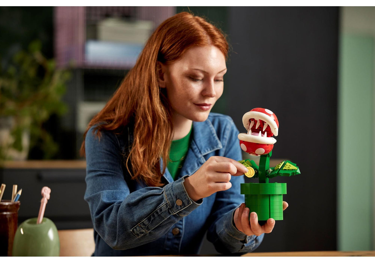 Lego 71426 Super Mario: Piranha-Pflanze - plegobil