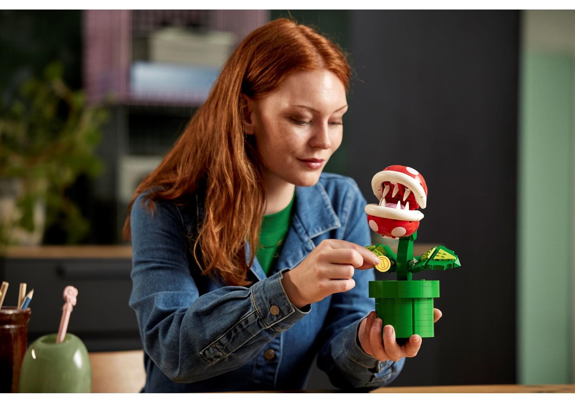 Lego 71426 Super Mario: Piranha-Pflanze - plegobil