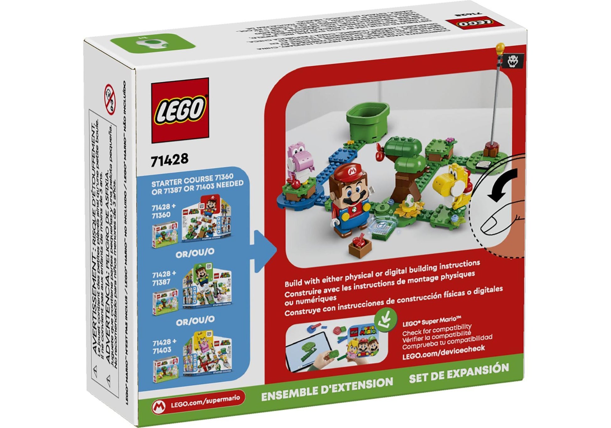 Lego 71428 Super Mario: Yoshis wilder Wald - Erweiterungsset - plegobil