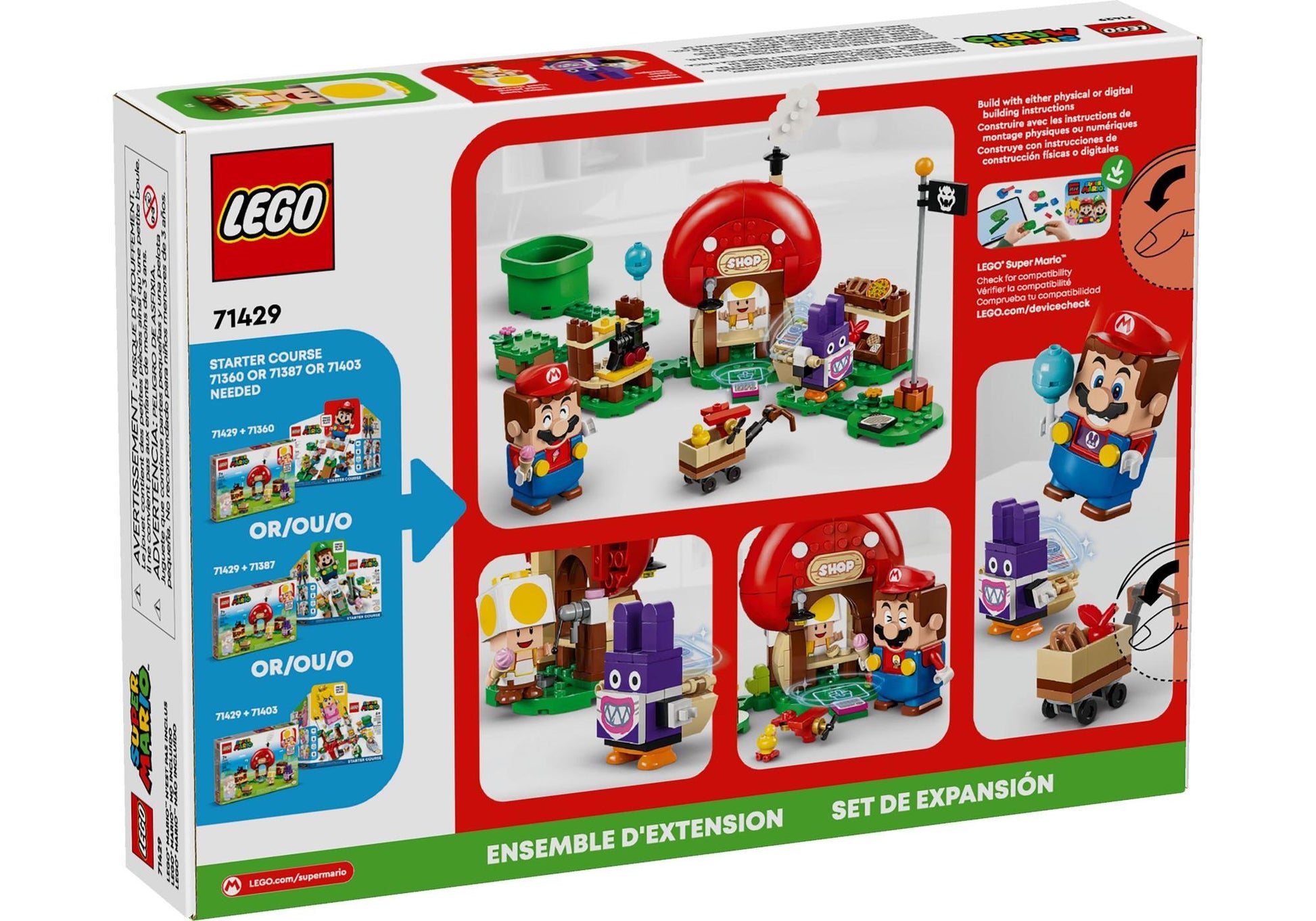 Lego 71429 Super Mario: Mopsie in Toads Laden - Erweiterungsset - plegobil