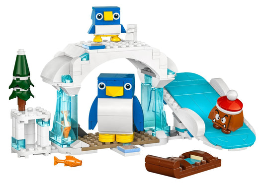 Lego 71430 Super Mario: Schneeabenteuer mit Familie Pinguin - Erweiterungsset - plegobil