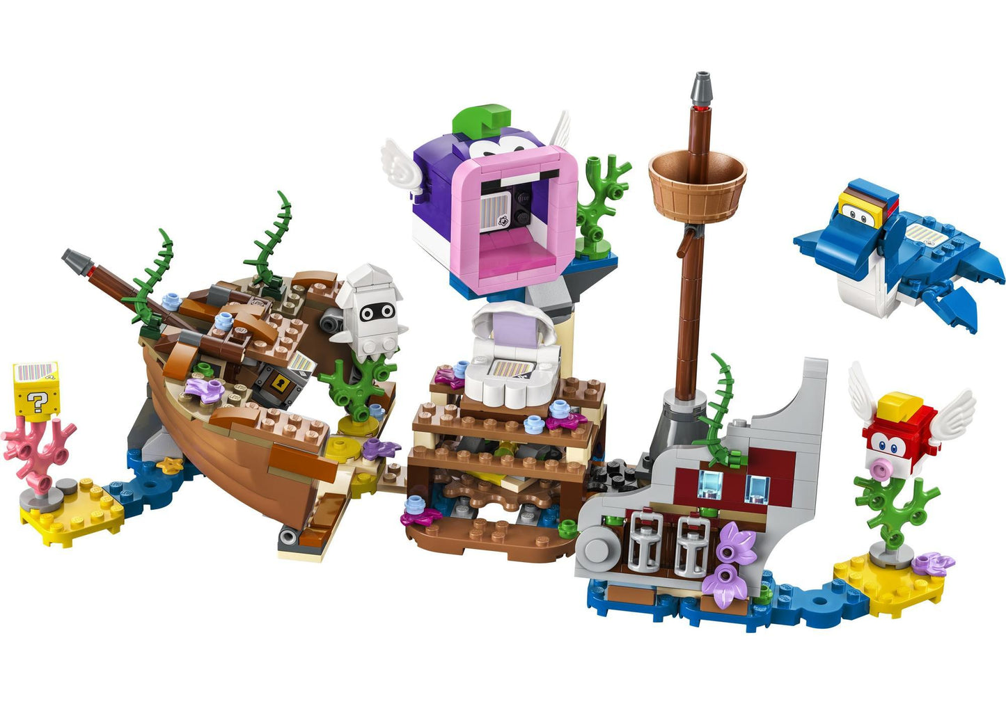 Lego 71432 Super Mario: Dorrie und das versunkene Schiff - Erweiterungsset - plegobil