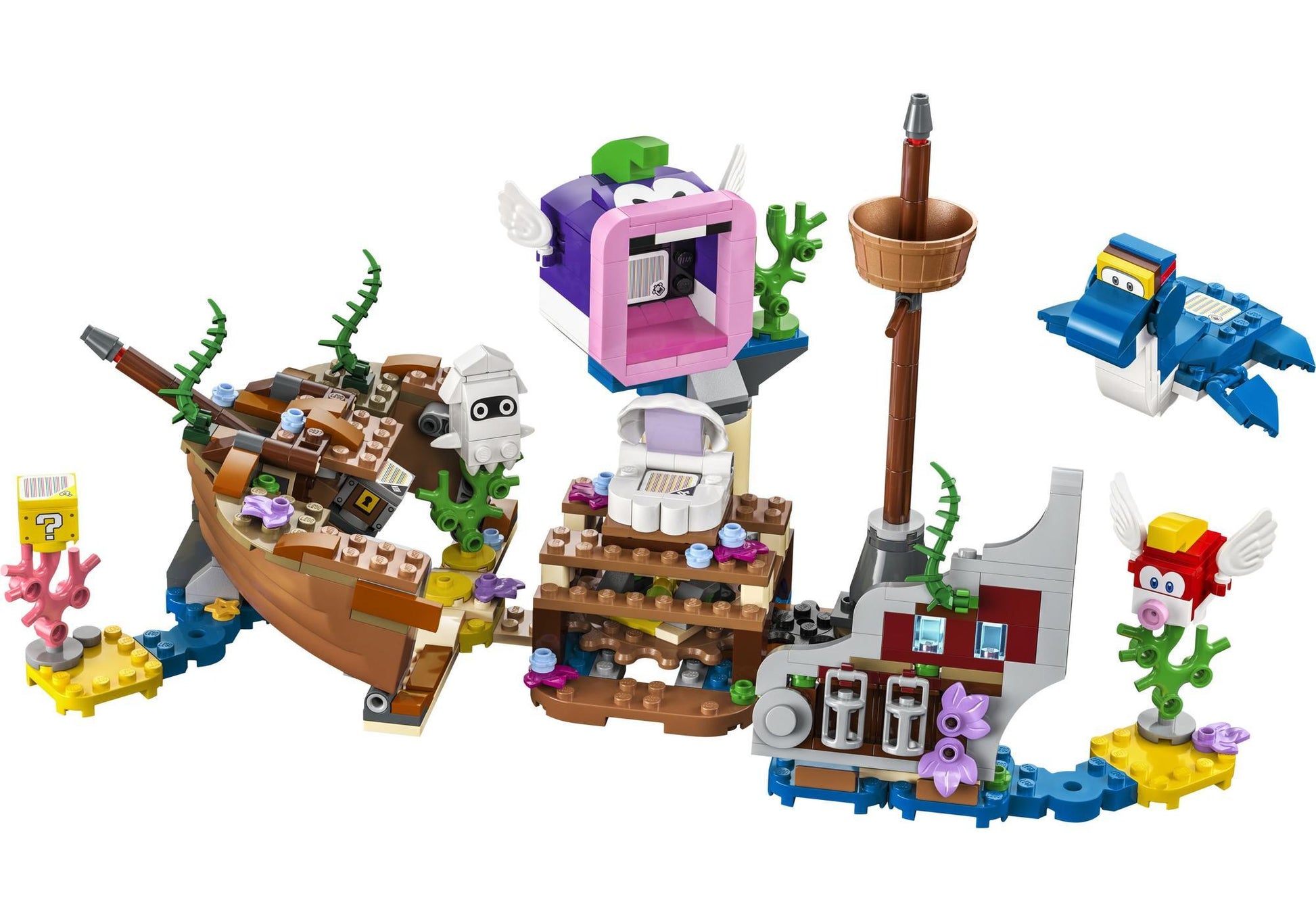 Lego 71432 Super Mario: Dorrie und das versunkene Schiff - Erweiterungsset - plegobil