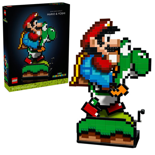 Lego 71438 Super Mario: Mario & Yoshi - plegobil