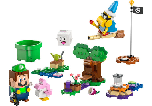 Lego 71440 Super Mario: Abenteuer mit dem interaktiven LEGO Luigi - plegobil