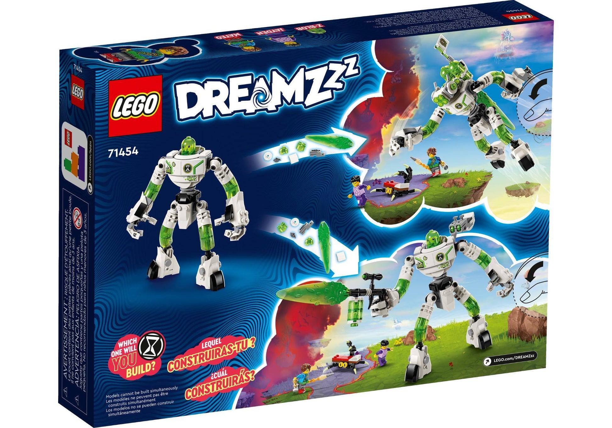 Lego 71454 DREAMZzz: Mateo und Roboter Z-Blob - plegobil