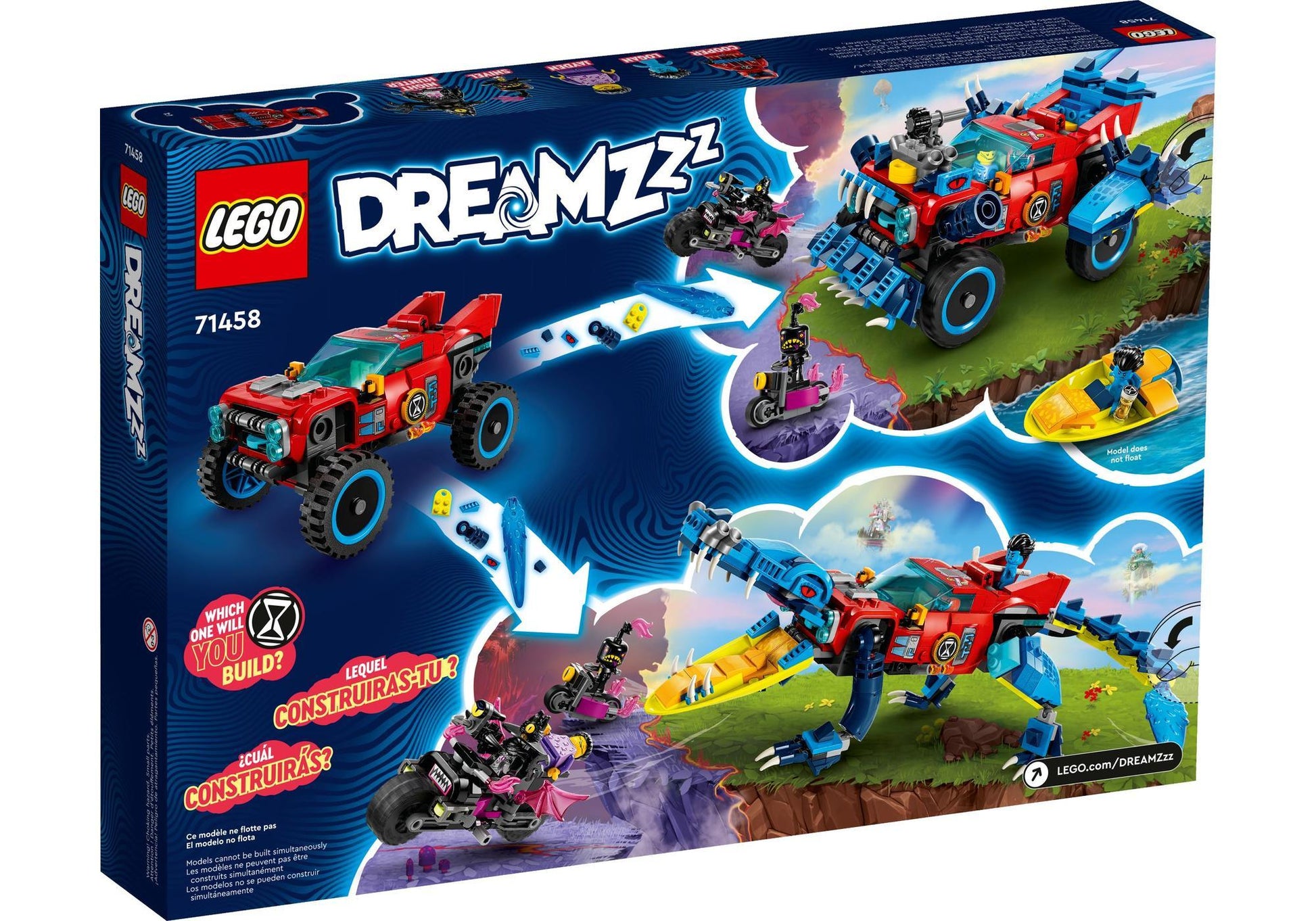 Lego 71458 DREAMZzz: Krokodilauto - plegobil