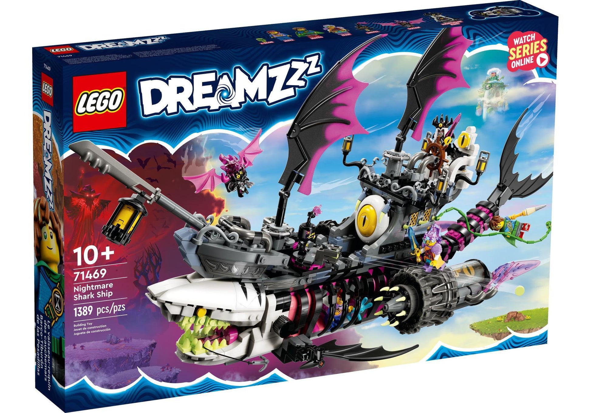 Lego 71469 DREAMZzz: Albtraum-Haischiff - plegobil