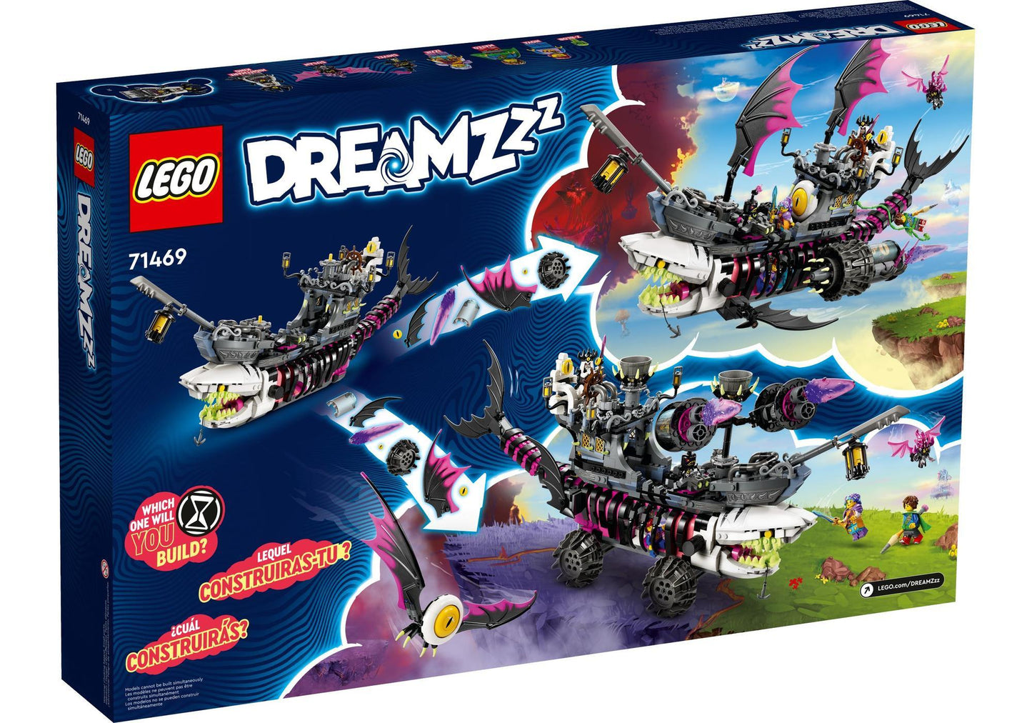 Lego 71469 DREAMZzz: Albtraum-Haischiff - plegobil