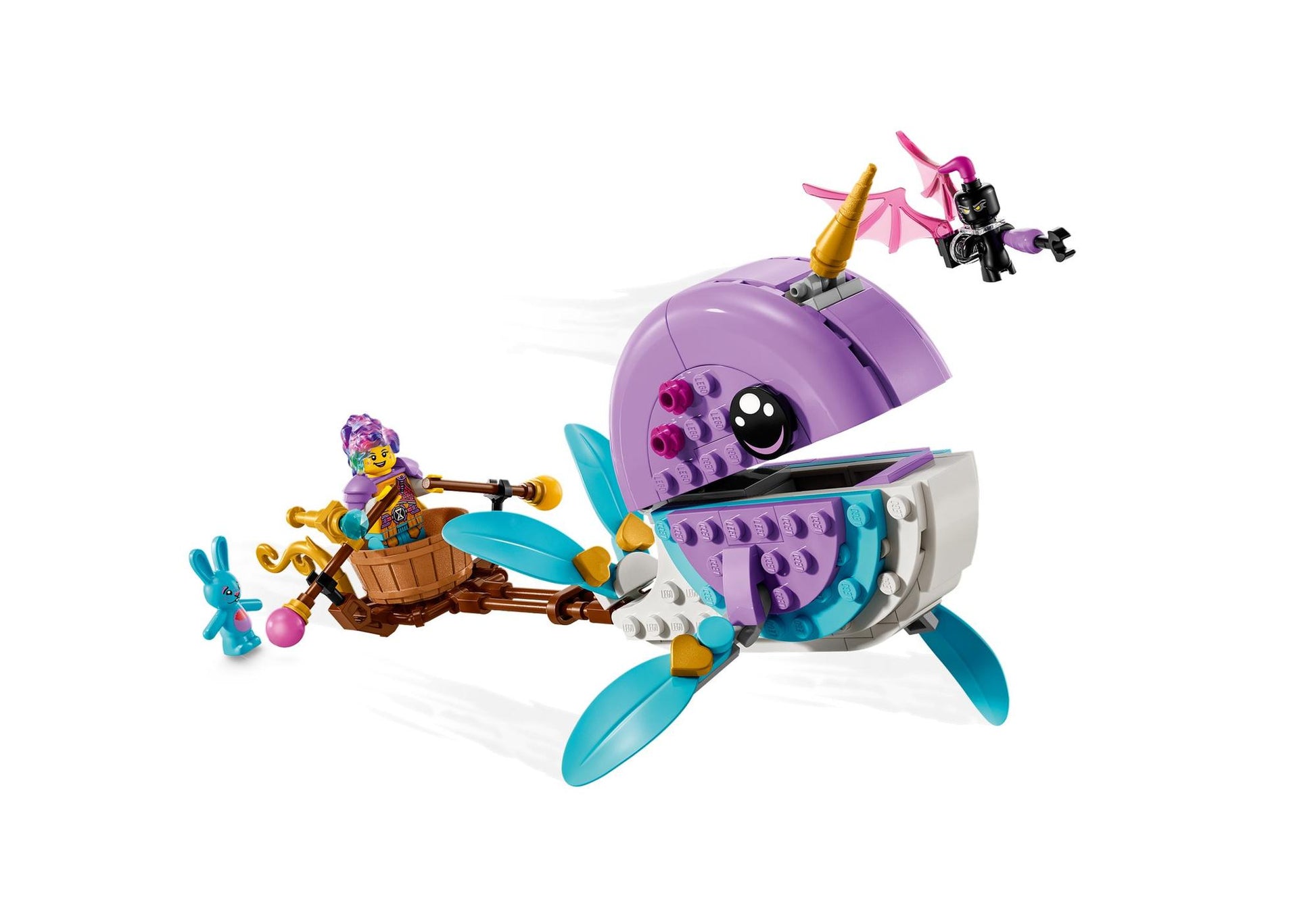 Lego 71472 DreamZzz: Izzies Narwal-Heißluftballon - plegobil