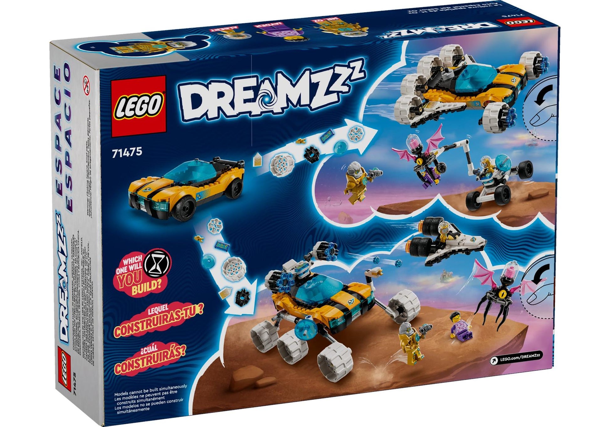 Lego 71475 DreamZzz: Der Weltraumbuggy von Mr. Oz - plegobil